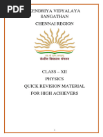 003 Xii Phy Study Material Quick Revision For High Achievers