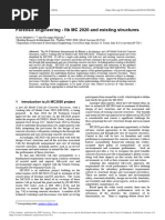 Forensic Engineering - Fib MC 2020 and Existing ST