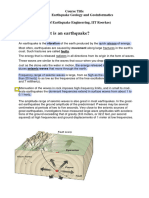 IEQ 05earthquake Lecture Notes