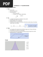 Mathematics 9 Reviewer 3rd QTR PDF