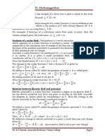 RELATION Between FIELD and Potential