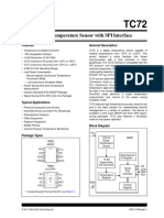 Digital Temperature Sensor With SPI Interfa: Features General Description