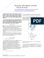 Curvas de Nivel Trabajo Aplicativo Calculo Vectorial