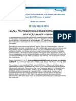 Mapa - Políticas Educacionais E Organização Da Educação Básica - 51/2024