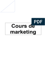 Cours Marketing