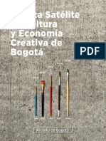 Cuenta Satélite de Economía Cultural y Creativa de Bogotá