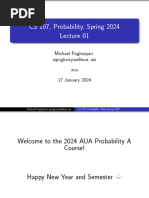 CS 107 Probability, AUA, Spring 2024, Lecture 01