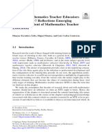 The Learning and Development of Mathematics Teacher Educators 2021 - Removed