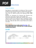 An Airline Reservations System