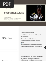 UoN - Substance Abuse - Nov 2018