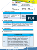 Sesión de Aprendizaje - 02 Unidad 01 2024