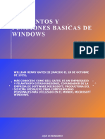 3.elementos y Funciones Basicas de Windows. Tema 3