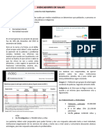 Indicadores de Salud