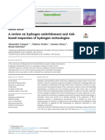 Hydrogen Embrittlement & Risk Based Inspection of H2 Tech