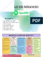 Modelo Canvas Spotify