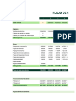 Plantilla Flujo de Caja Excel