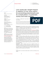 HBPM+aspirina Prevencion de Preeclampsia