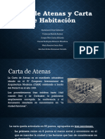 Carta de Atenas y Carta de Habitacion