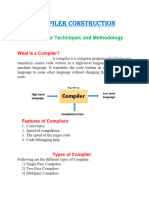 Compiler Construction Complete PDF