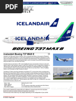 Boeing 737 MAX 8 Icelandair (Green) 1 - 100