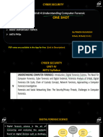 Cyber U-4 One Shot Notes