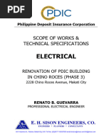 Annex D.2 ELECTRICAL SPECIFICATIONS