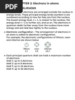 CHAPTER 2 - Electrons in Atoms