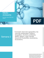 Geografía y Medio Ambiente - Semana 2