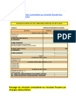 Passage Du Résultat Comptable Au Résultat Fiscale-Les Charges Déductibles