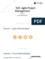 Domain 1 - Methodologies Part 1 Scrum Methodologies