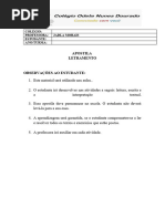 Apostila - Letramento - Estudantes Com Necessidades Específicas