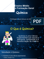 1001 - Aula Sobre Introducao À Quimica