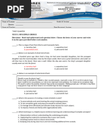 LCRP ASSESSMENT For Learner Answer Key