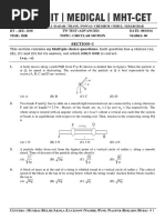 Circular Motion (Question Paper)