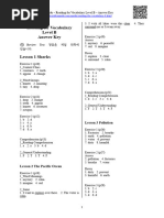 ReadingForVocabulary B AnswerKey 1