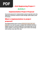 Implementation Project Proposal