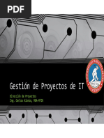 Gestión de Proyectos de IT Sesion 3