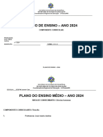 Planejamento Anual de Filosofia 3º Ano