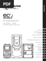 Invertek Optidrive Eco Manual