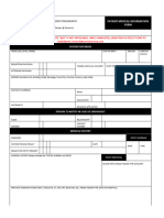 PMIF and Exposure History Form