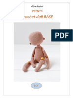 Srochet Doll BASE - Jointed Doll 9642 65038 Ingle 769 S