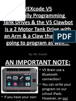 2 Vexcode v5 Tank Drives Manual Clawbot Programs Compressed