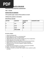 ELS HOSPITALITY-Housekeeping Exams 2024