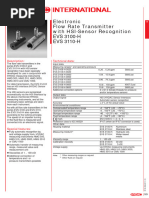 Evs 3100 H Flowmeter