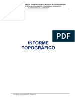 Informe Topográfico