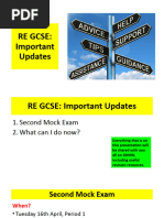 RE GCSE - Preparation - Year 10 Spring Term 2023-24