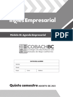 Inglés Empresarial - Módulo Iii - 2023-2