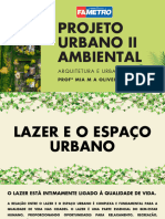 Projeto Urbano Ii - Aula 6