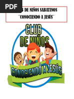 Clases Proyecto Conociendo A Jesus