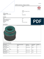 Ficha Técnica Sello Valvula Mercedes OM651 Elring 403.730